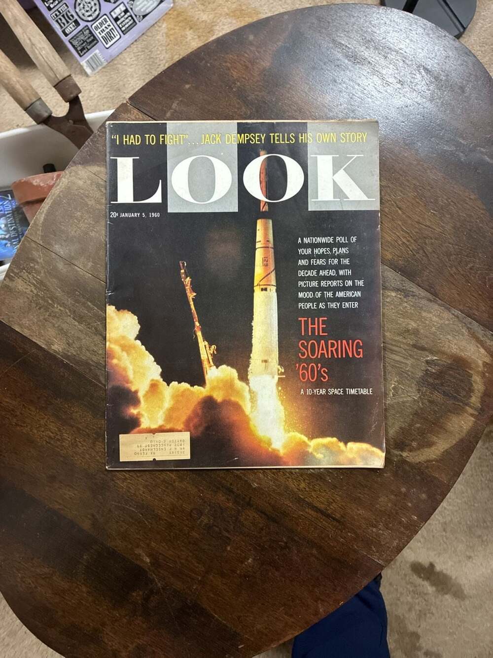 Look Magazine January 5 1960 The Soaring 60s Vintage Periodical